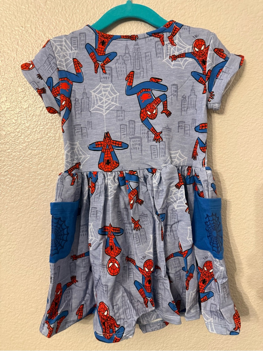 Marvel Spider-Man Blue & Red Kids Dress - Play Collection - Picture 7 of 10